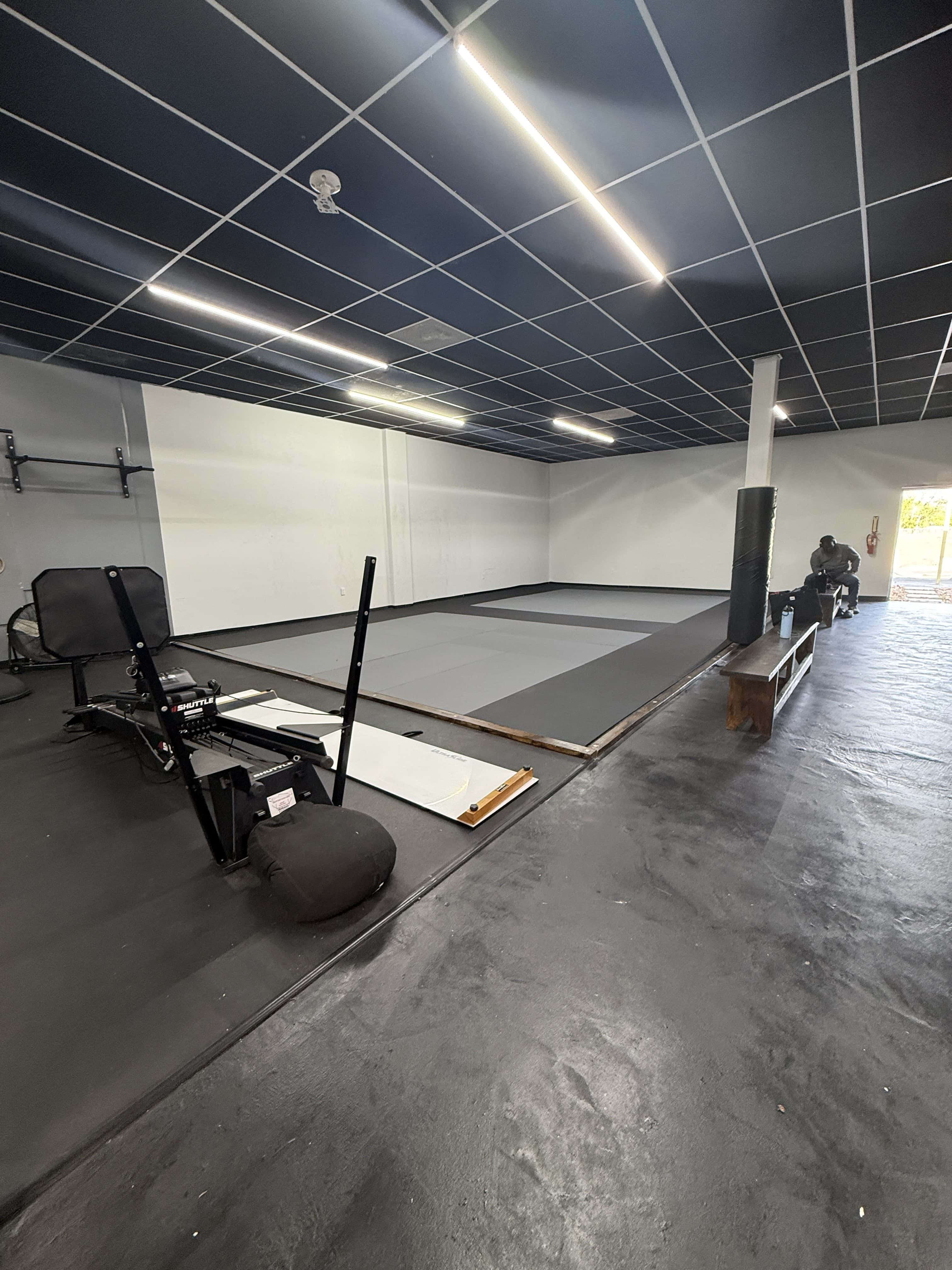 Jiu-Jitsu mats inside of BTRU